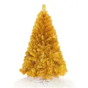 PRESALE 8FT 2.4M Gold Christmas Tree Shining Lush 1350 Tips Metal Stand Frame