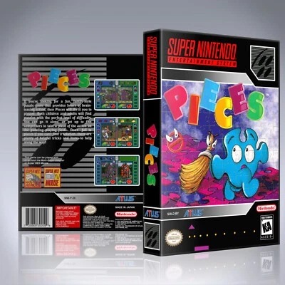 SNES Case - NO GAME - Pieces