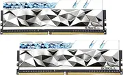 G.SKILL Trident Z Royal Elite 16GB DDR4 Desktop RAM Kit - Silver 2X 8GB - 3600Mhz CL16 1.35v Desktop Memory, 16-19-19-39 - F4-3600C16D-16GTESC [F4-3600C16D-16GTESC]