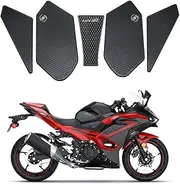 New for Kawasaki Ninja 500 Z500 Ninja500 SE 2024 Motorcycle Accessories Side Tank Pad Tank Pads Protector Sticker Decal Gas Knee Grip Traction Pad Ninja 400 Ninja400 18-2024 Tank Pad