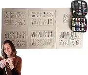 Hand Embroidery Instructions - Illustrated Step-by-Step Needlework Sewing Accessories, Embroidery Book for Beginners, Embroidery Book for Beginners, Craft Courses and Costume Making
