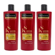 3x Tresemme Keratin Smooth Frizz Control with Marula Oil Shampoo 400ml