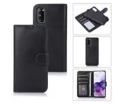 Detachable Wallet Phone Case for Easy Portability (Black), Flip Case for Samsung Galaxy S20