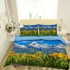 3D Mountain Flower 1503NA Bed Pillowcases Quilt Cover Duvet Kathy Barefield Fay