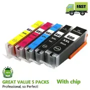 5 Ink For Canon 680XXL 681XXL PIXMA TR7560 TR8560 TS6100 TS6160 TS6260 TS6360