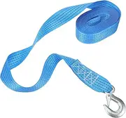 Tow Strap Heavy Duty Winch Belt Steel for Trailer Traction Rope
