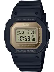 Casio G-Shock GMD-S5600-1ER Gold Dial Black Resin Womens Watch