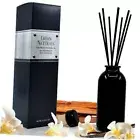 Smoked Vanilla Reed Diffuser Set with Vanilla Bean, 1 Smoked Vanilla-black