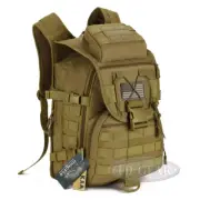 IDOGEAR Shoulder Bag Tactical Backpack Molle Bug Out Bag Rucksacks Trekking 40L