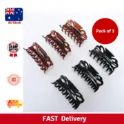 Swosh Hair Claw Clips, Small (Pack of 3)