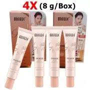 4X Mille Snail Bright Primer Makeup Mix Collagen SPF15 PA+ Facial Natural Cream