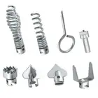 8 Pcs Silver Drain Cleaner Cutter Head Drain Cleaning Tools Drain Augers