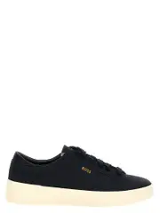 [Hugo Boss] Hugo Boss-Leather Sneakers Blu-Uomo 39IT Blue