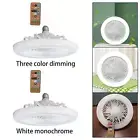 Ceiling Fan Light Modern with Remotes Control for Office Kitchen Dining Room