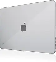 STM Studio for MacBook Air 15 inch Retina M3 & M2, Lightweight Protective Shell, Anti-Slip Raised Textured Feet, Vent Openings for Heat Dissipation, Form-Fitting MacBook Air 15 inch Case - Clear