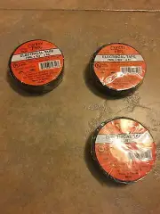 3 Rolls 60 Ft. x 3/4 In. Central Flex Industrial Grade Electrical Tape