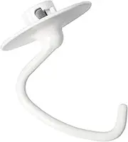 Dough Hook Attachment for KitchenAid Mixer - K45DH Coated Dough Hook for KSM150 KSM90 K45SS, Dough Attachment for Kitchen Aid Tilt-Head Lift Stand Mixers, Work with 4.5/5 Quart Bowl