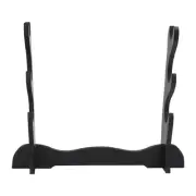 3Tier Samurai Sword Katana Holder Stand Bracket Rack Display Black L4Y49639