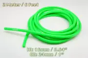 2 METRE 16MM GREEN SILICONE VACUUM HOSE LINE For ENGINE BAY DRESS UP BOV BOOST