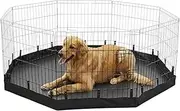 Dog Playpen Mat, Indoor Cat Fence Pad, Reusable Floor Protector, Oxford Cloth, Washable Puppy Dog Pee Pads, Waterproof Whelping Training Pet Matting for Playpen, Bed, Sofa, and Trunk, 460g