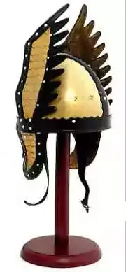 Medieval Centurion Helmet Armour Helmet Roman Knight Bird Helmet With Stand Gift