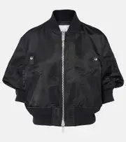 [Sacai] Sacai Technical twill blouson jacket AU 14 black