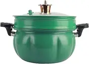 FytStycale Pumpkin Soup Pot Micro Pressure Cooker Multi-Purpose Cookware Portable Pressure Cooker Non-Stick Pot for Home Use Stew