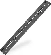 350Mm Double Dovetail Slide Rail with Arca Swiss Quick Release Plat Locating Hol