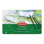 Derwent Academy Art Craft Hexagonal Watercolour Pencil Tin [36-Pieces]