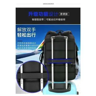 【時尚可擴充 17.3吋 電腦後背包】 可擴展 筆電後背包 後背包 雙肩包 筆電背包 平板 電腦包 17