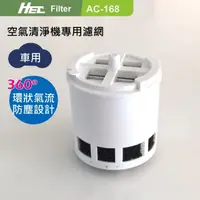 在飛比找momo購物網優惠-【HEC】車用空氣清淨機三合一專用濾網3入裝F-168(適用