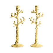 Michael Aram Tree of Life Candle Holders, Set of 2