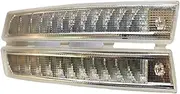 ZYBUFON Compatible for VW Passat B6 R36 Compatible for VW B6 Variant 2007-2011 Sequential Turn Signal + Daytime Running Light Drl Driving Light(Right,Rear Battery Type)