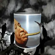 Alfred Hitchcock Color 11oz Ceramic Mug NEW Dishwasher Safe