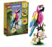 LEGO 31144 Exotic Pink Parrot Creator 3 in 1 Fish Frog Brand New Sealed