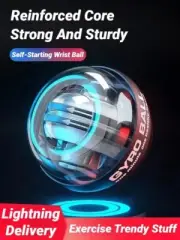 Metal Self-Starting Gyroball Powerball Wrist & Forearm Exerciser – Strength
