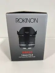 Rokinon Series II 14mm F2.8 Weather Sealed Ultra Wide Angle Lens for Canon EF