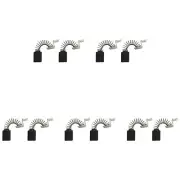 5 Sets of - 2x Carbon Brushes - Metabo 063 Grinder (Size - 8 X 14 X 18/16)
