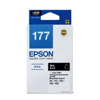 在飛比找樂天市場購物網優惠-EPSON 黑色原廠墨水匣 / 盒 T177150 NO.1