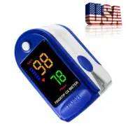 SpO2 Oxygen Saturation rate Heart Blood Monitor Finger Tip Pulse Oximeter Meter