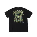 CHUMS HOOK THE FISH T-SHIRT短袖T恤 黑色 CH012225K001