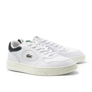 【LACOSTE】LINESET休閒鞋 女 皮革板鞋 小白鞋 白色 法國精品鞋 運動鞋(46SFA0042_1R5)