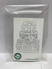 Impression obsession Tara Caldwell 3 layer birthday cake stamp
