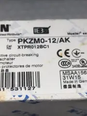 NEW EATON PKZM0-12/AK, XTPR012BC1, Motor Protective circuit-breaking, NEW