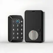 Keyless Entry Door Lock W/ Doorbell Keypad-Smart Deadbolt Auto Lock Matte Black