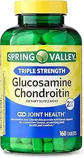 Spring Valley - Glucosamine Chondroitin, Triple Strength, 160 Tablets by Spring Valley