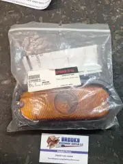 North American Signals SYSC5000-A Amber Self Contained Strobe Light Oval NEW