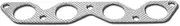 DNA MOTORING GKT-A-HD-TC9316L Aluminum Reinforced Graphite Exhaust Gasket Compatible with 88-97 Corolla / 90-97 Celica 1.6L 4AFE 1.8L 7AFE Engines