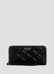 GUESS Women's Black Tamsin Large Zip Wallet