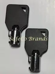 2 Protex Safe-Toolbox Keys for Key Codes HMC00001-31000 SafeCo Brands 2-Keys